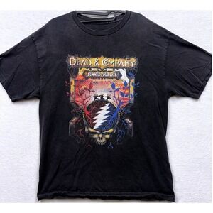 Dead & Company Summer Tour 2018 T-shirt Black Size XL Concert Band Tee
